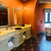 Sơn hiệu ứng bê tông nâu tự nhiên tạo không gian ấm cúng