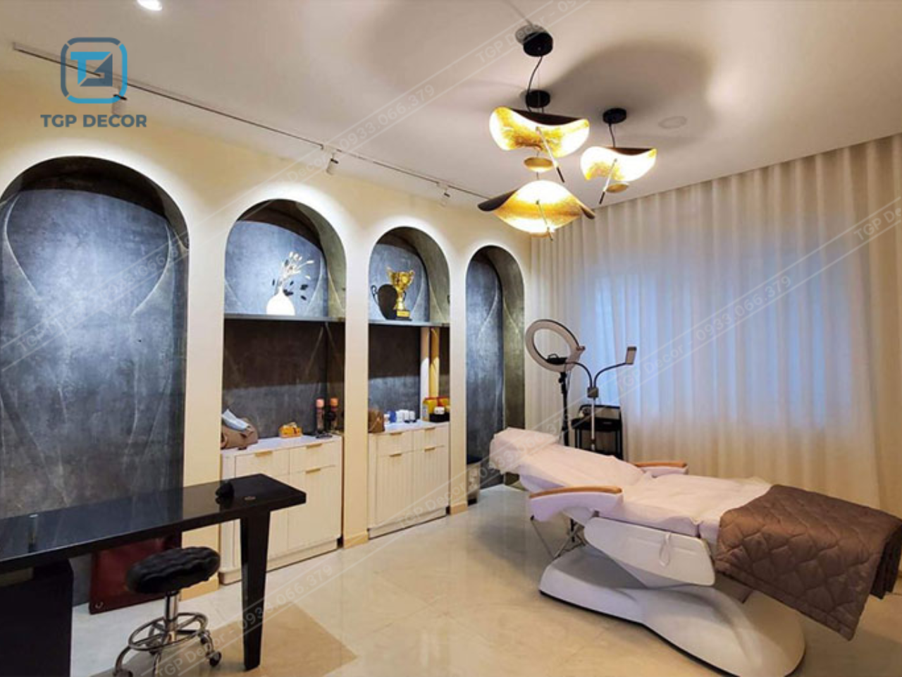 Mẫu sơn hiệu ứng spa tại TP.HCM